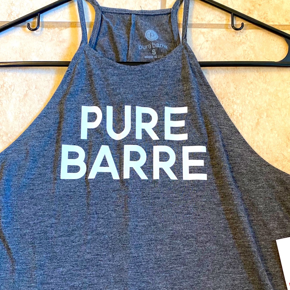 Heather Gray Pure Barre Top!